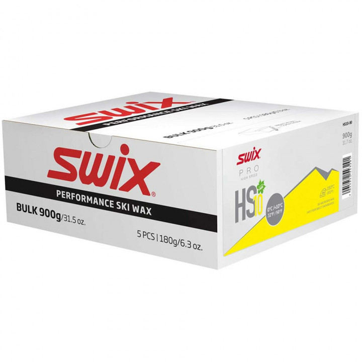 Парафин Swix HS10 Yellow (0+10) 180 гр